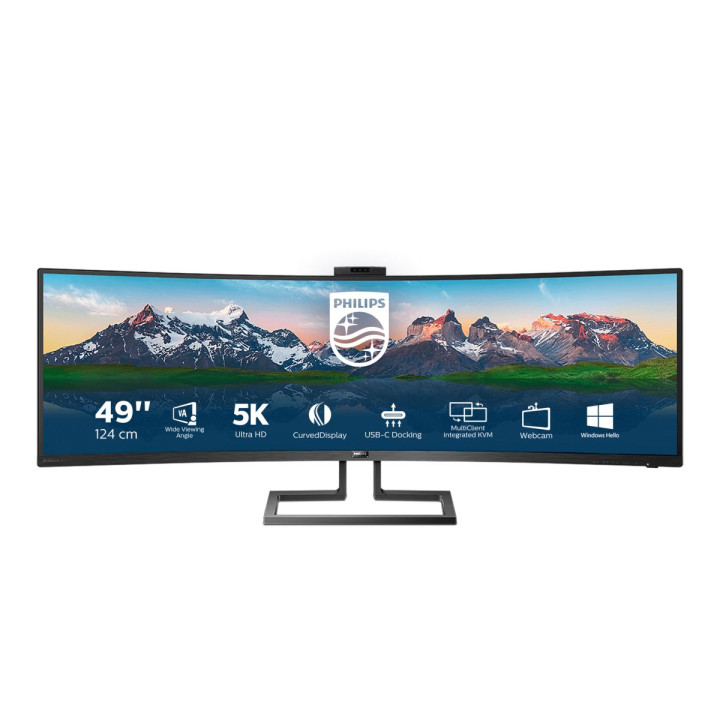 PHILIPS 49  MONITOR CURVO FORMATO 32 9 RISOLUZIONE 5120